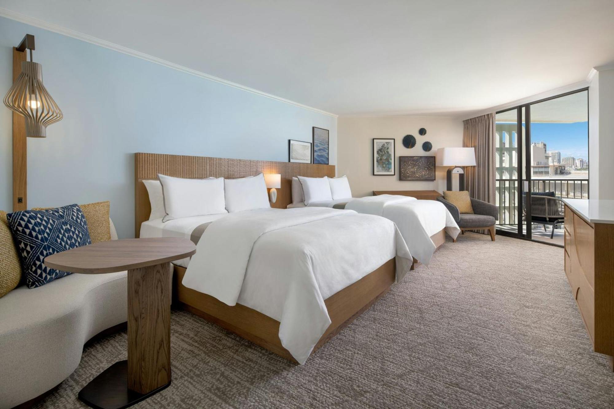 Newly Renovated Tower City, Larger Guest room, 2 Double, City view,1671870108:JPEG